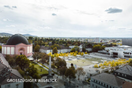 Großzügiger Ausblick mitten in der Stadt